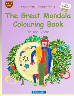 Book cover for BROCKHAUSEN Colouring Book Vol. 5 - The Great Mandala Colouring Book