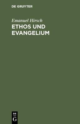Book cover for Ethos und Evangelium