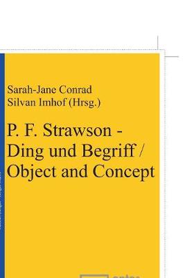 Cover of P. F. Strawson - Ding und Begriff / Object and Concept