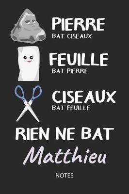 Book cover for Rien ne bat Matthieu - Notes