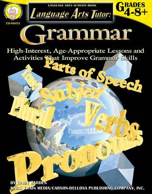 Book cover for Language Arts Tutor: Grammar, Grades 4 - 12