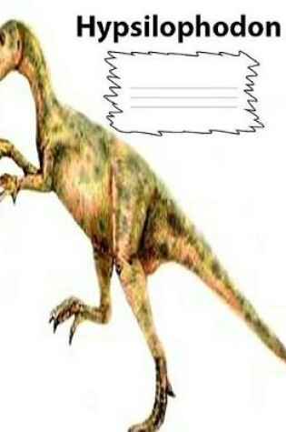 Cover of Hypsilophodon Dinosaur college rule lined paper Composition Book