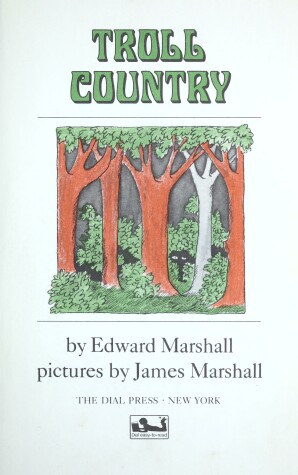 Book cover for Marshall E. & J. : Troll Country (Library Edn)