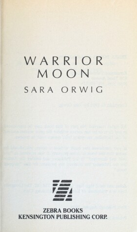 Book cover for Warrior Moon:Lovegram