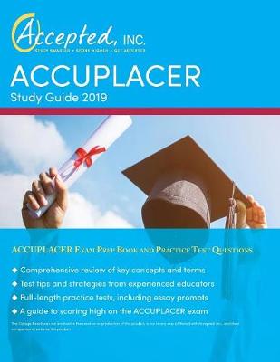 Cover of ACCUPLACER Study Guide 2019