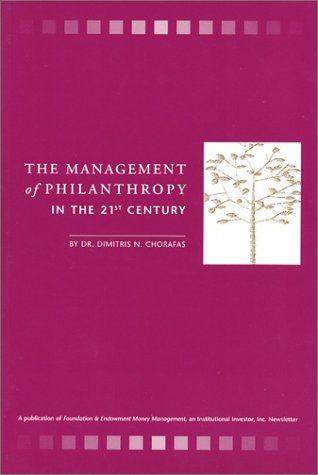 Book cover for Management of Philanthropy in the 21st Century