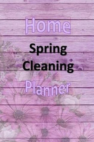 Cover of Home Spring Cleaning Planner