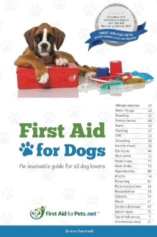 Cover of First Aid for Dogs