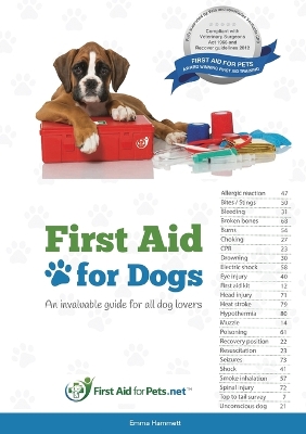 Cover of First Aid for Dogs