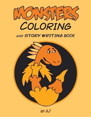 Book cover for Monsters Coloring Book