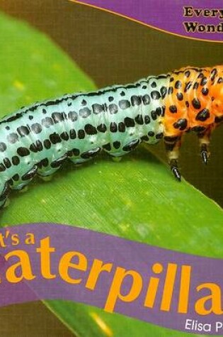 Cover of It's a Caterpillar!