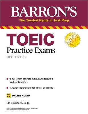 Book cover for TOEIC Practice Exams (with online audio)