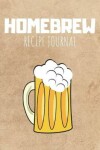 Book cover for Homebrew Recipe Journal