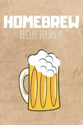 Book cover for Homebrew Recipe Journal