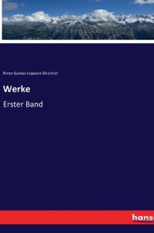 Cover of Werke