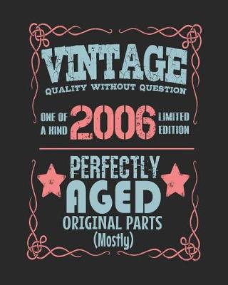 Book cover for Vintage Quality Without Question One of a Kind 2006 Limited Edition Perfectly Aged Original Parts Mostly