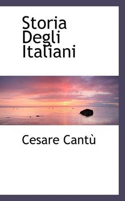 Book cover for Storia Degli Italiani