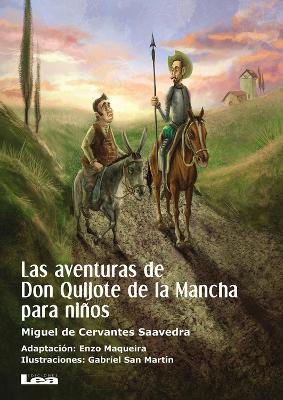 Cover of Las aventuras de Don Quijote de la Mancha para nios