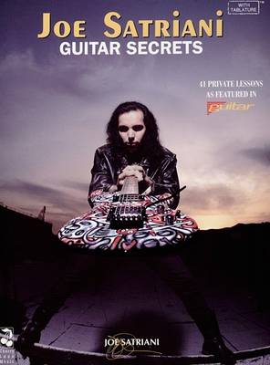 Book cover for Joe Satriani - Guitar Secrets