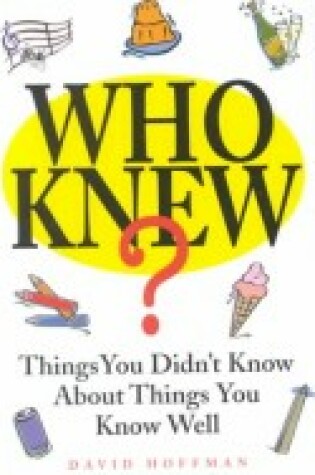 Cover of Who Knew?
