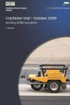 Book cover for GripTester trial - October 2009