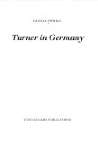 Cover of Turner in Germany