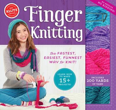 Book cover for Finger Knitting