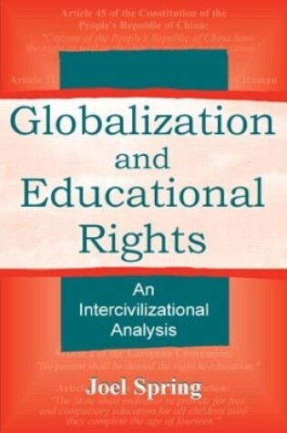 Cover of Globalization and Educational Rights