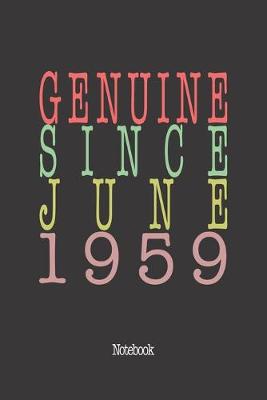 Book cover for Genuine Since June 1959