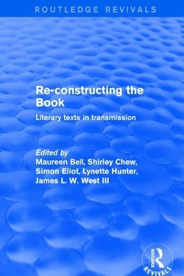 Book cover for Re-Constructing the Book