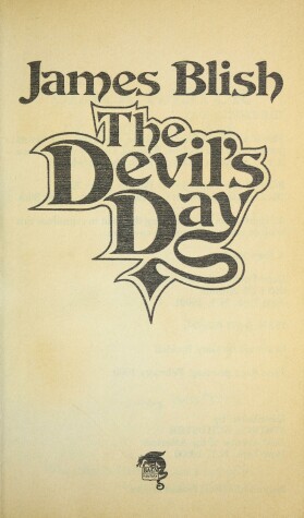 Book cover for The Devil's Day