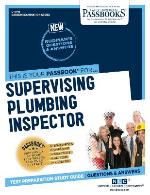 Book cover for Supervising Plumbing Inspector