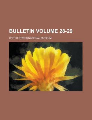 Book cover for Bulletin Volume 28-29