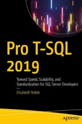 Cover of Pro T-SQL 2019