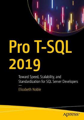 Book cover for Pro T-SQL 2019