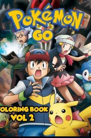 Cover of Pokemon Go Coloring Book Vol 2