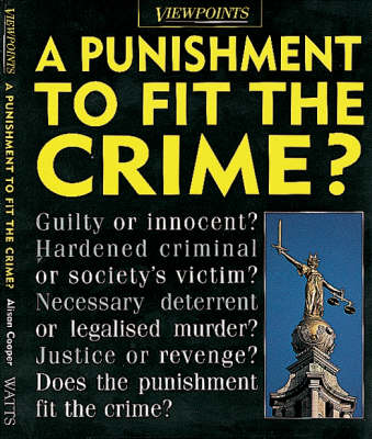 Cover of A Punishment to Fit the Crime?