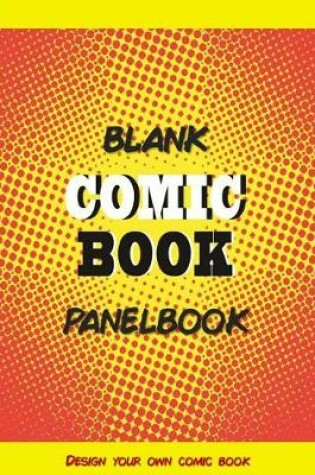 Cover of Blank Comic Book Panelbook