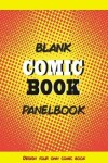 Book cover for Blank Comic Book Panelbook