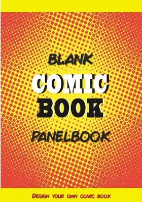 Book cover for Blank Comic Book Panelbook
