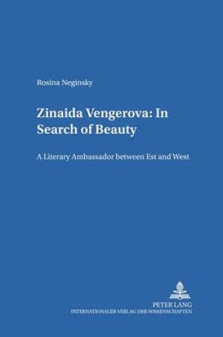 Cover of Zinaida Vengerova: In Search of Beauty