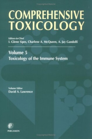 Cover of Comprehensive Toxicology, Volume 5