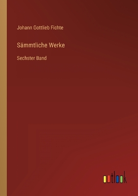 Book cover for Sämmtliche Werke