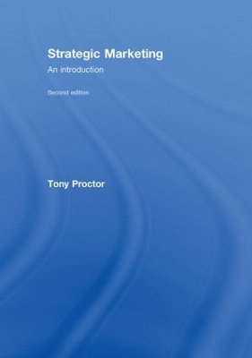 Book cover for Strategic Marketing