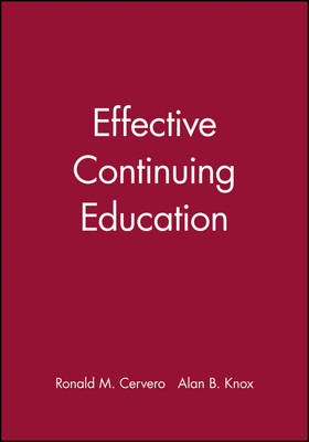 Book cover for Effective Continuing Education