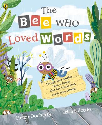 Book cover for The Bee Who Loved Words