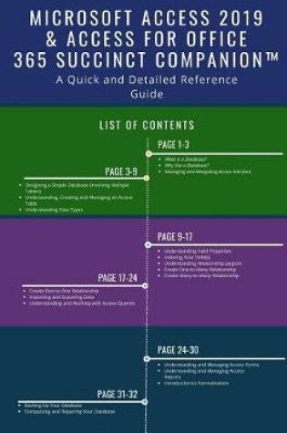 Cover of Microsoft Access 2019 & Access for Office 365 Succinct Companion(TM)