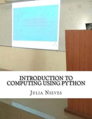 Book cover for Introduction to Computing Using Python