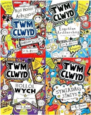 Book cover for Pecyn Cyfres Twm Clwyd: 1-4