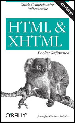 Cover of HTML and XHTML Pocket Reference